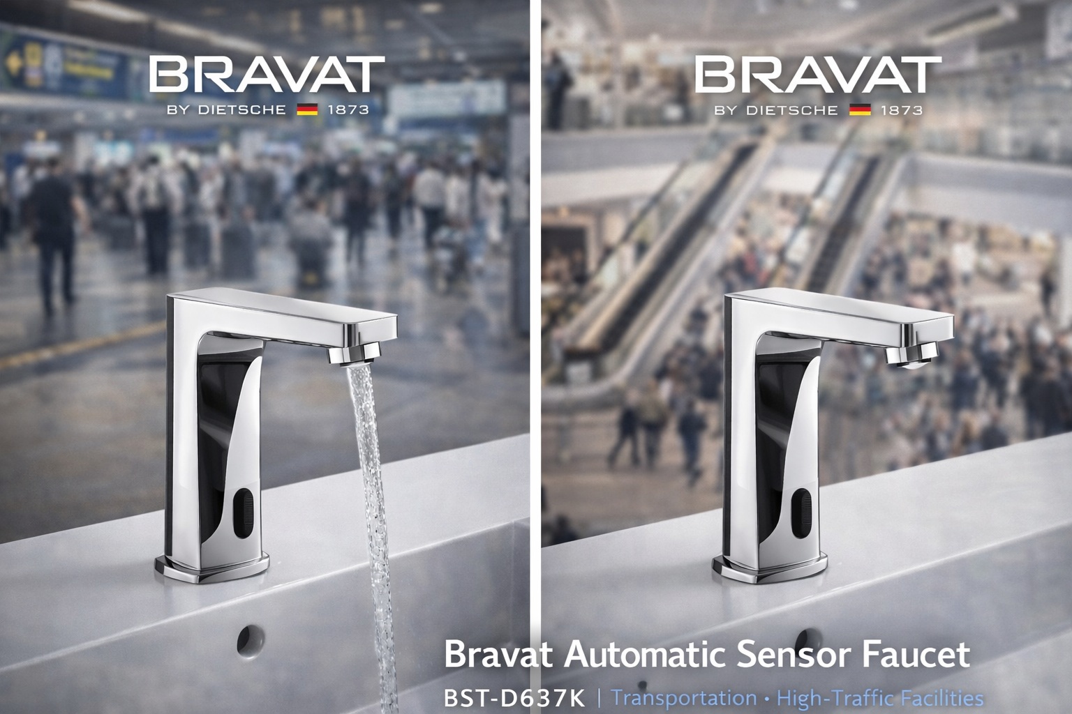 Bravat Automatic Sensor Faucet BST-D637K